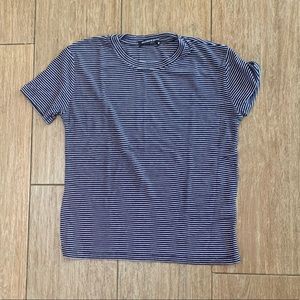 striped brandy melville t-shirt